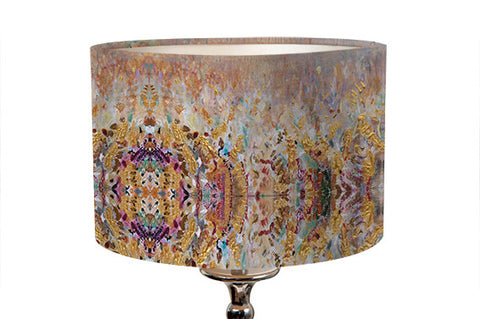 Small Golden Grasses Lampshade
