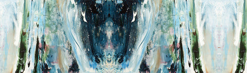 Small Into the Blue Lampshade