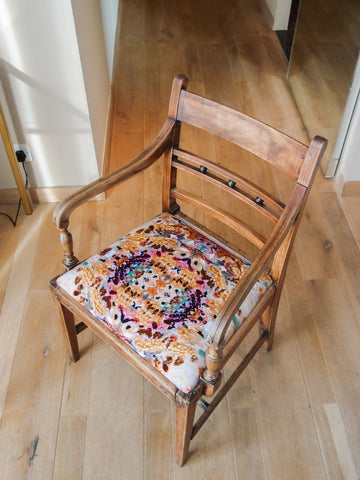 Golden Grasses Carver Chair