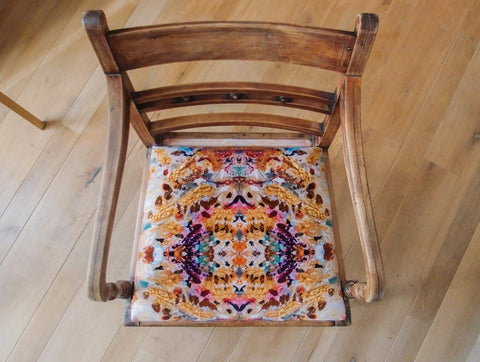 Golden Grasses Carver Chair